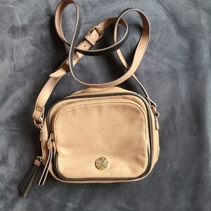 Franco Sarto Crossbody Purse - Tan/Black